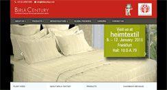 Desktop Screenshot of birlacentury.com